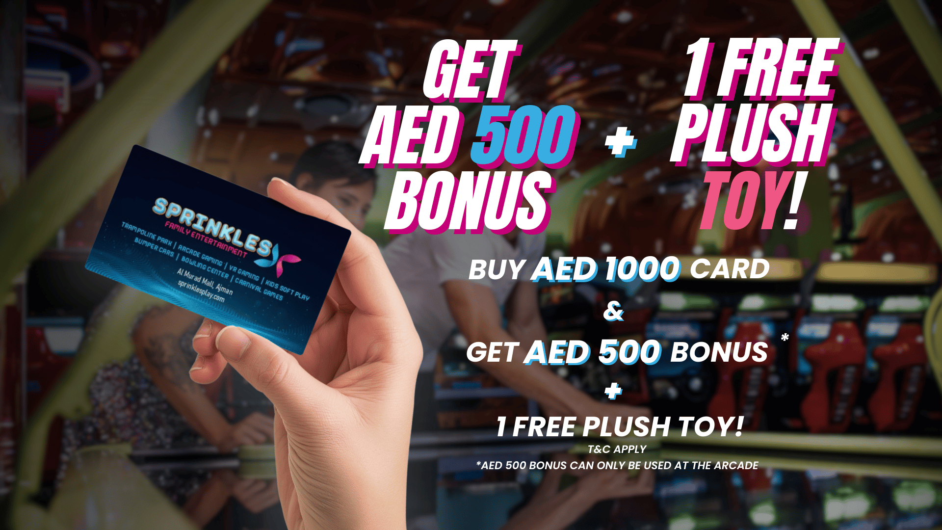 AED 1000 Recharge Offer!